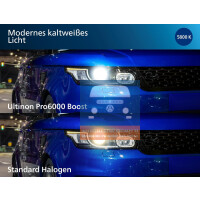 RETOURE Philips Ultinon Pro6000 H4 LED BOOST 300% mehr Licht