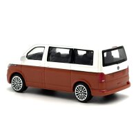 Burago VW T6.1 Bus weiß/orange 1/43