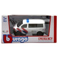 Burago VW T6.1 Bus dutch police 1/43