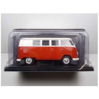 Magazin Modell VW T1 rot/weiß 1/24