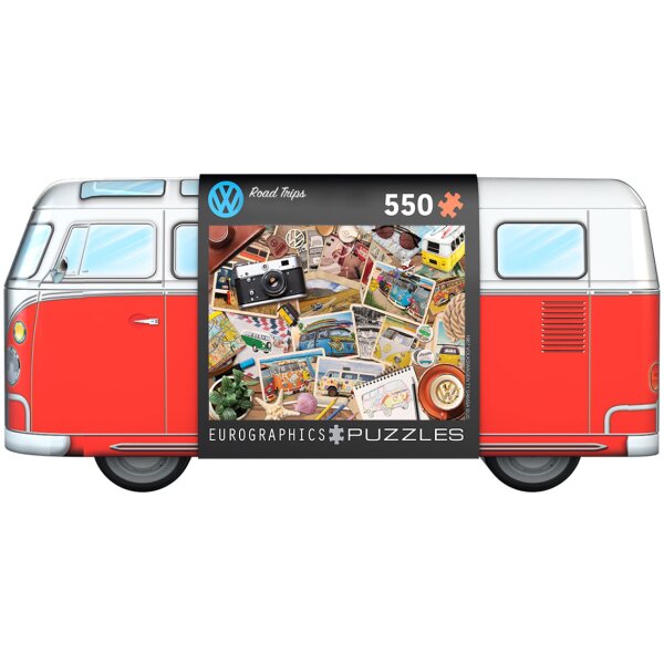 Eurographics Die VW - Road Trips Blechdose 550-teiliges Puzzle