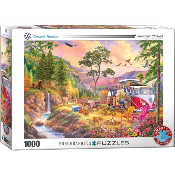 Eurographics Campers Paradise 1000-Piece Puzzle