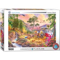 Eurographics Paradies für Camper 1000-teiliges Puzzle