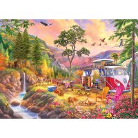 Eurographics Paradies für Camper 1000-teiliges Puzzle