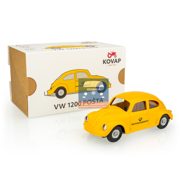 Kovap VW Beetle yellow "German Federal Post"