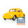 Kovap VW Beetle yellow "German Federal Post"