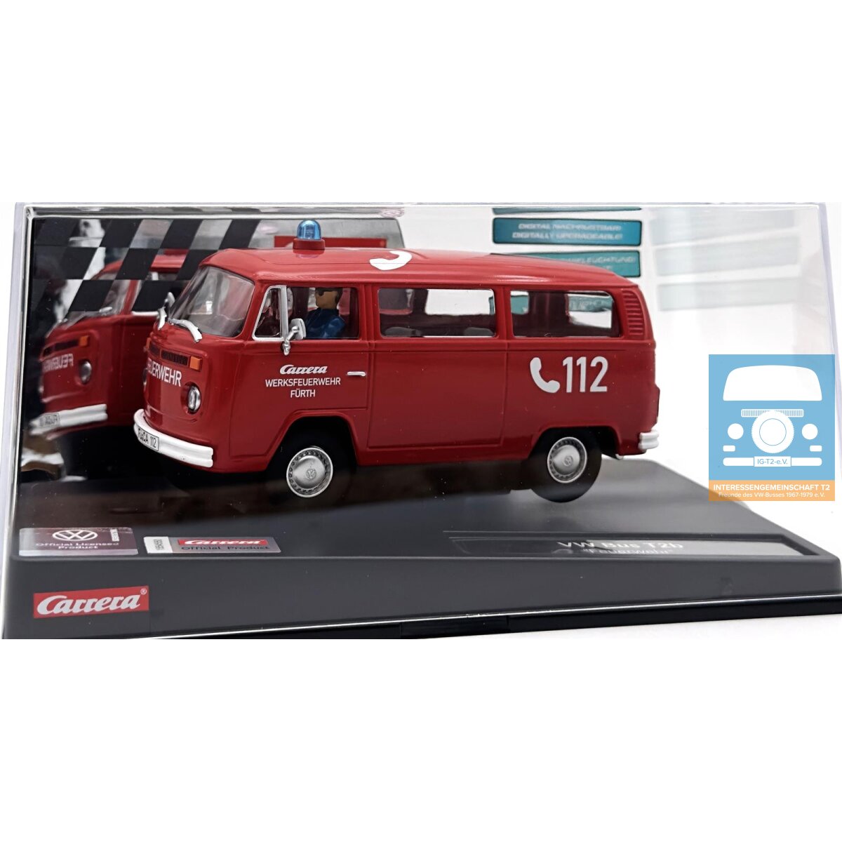 Carrera Digital 132 32033 VW BUS T2B Ambulanza, Croce Rossa