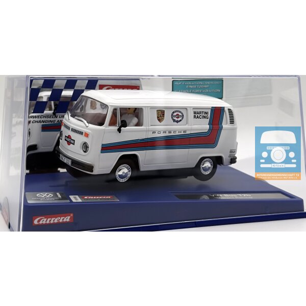 Carrera VW Bus T2 "Martini Racing" für DIGITAL 132
