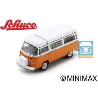 Schuco VW T2b 1/43 white/orange