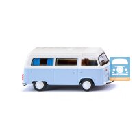 Wiking 031804 VW T2b Campingbus weißblau/weiß