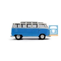 Solido 1/18 1962 Volkswagen Samba, blau/weiß