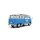 Solido 1/18 1962 Volkswagen Samba, blau/weiß