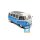 Solido 1/18 1962 Volkswagen Samba, blau/weiß