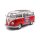Solido 1/18 1962 Volkswagen Samba, rot/weiß
