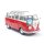 Solido 1/18 1962 Volkswagen Samba, rot/weiß