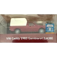 Wiking VW Caddy with hardtop, ruby red