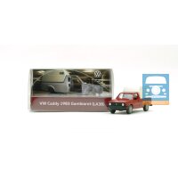 Wiking VW Caddy mit Hardtop, rubinrot