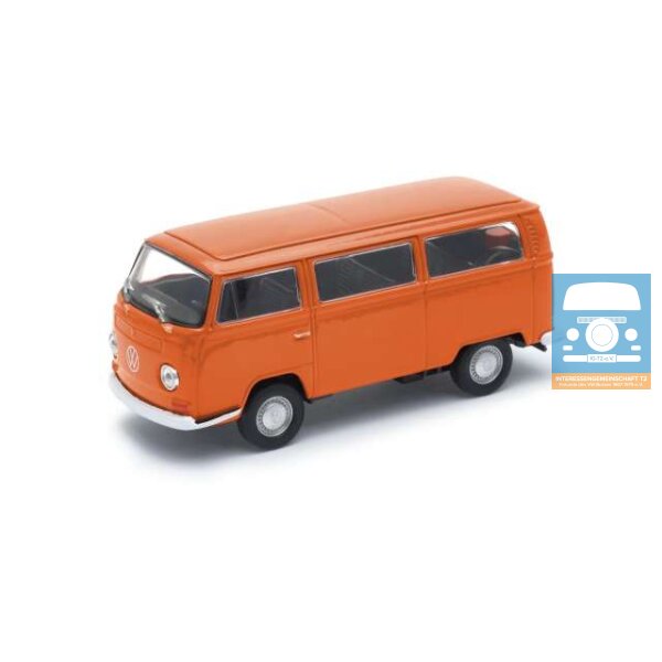 Welly VW T2a Fensterbus 1:34-1:39 aus Display orange
