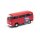 Welly VW T2a Fensterbus 1:34-1:39 aus Display rot