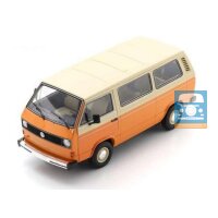 Schuco VW T3a Kombi beige/orange 1:18
