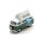 Schuco VW T2a Camper Doormobil, grün/weiß