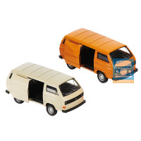 Welly VW T3 Kastenwagen aus Display rot