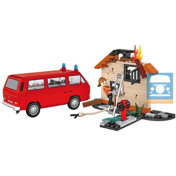 Cobi:Volkswagen T3 Feuerwehr 238 Teile