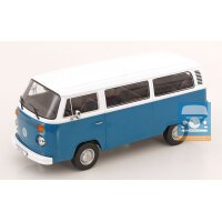 KKSale VW T2b Kombi blauw/wit 1/18
