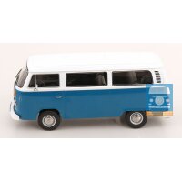 KKScale VW T2b Kombi blau/weiß 1/18