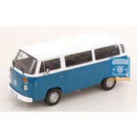 KKScale VW T2bKombi blau/weiß 1/18
