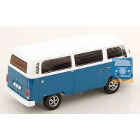 KKScale VW T2bKombi blau/weiß 1/18 mit Fuchsfelgen
