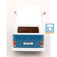 KKScale VW T2bKombi blau/weiß 1/18 mit Fuchsfelgen