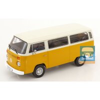 KKScale VW T2b Kombi gelb/weiß 1/18