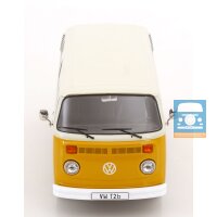 KKScale VW T2b Kombi gelb/weiß 1/18