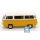 KKScale VW T2b Kombi gelb/weiß 1/18
