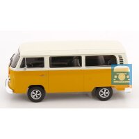 KKScale VW T2b Kombi gelb/weiß 1/18 mit Fuchsfelgen
