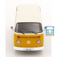 KKScale VW T2b Kombi gelb/weiß 1/18 mit Fuchsfelgen