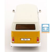 KKScale VW T2b Kombi gelb/weiß 1/18 mit Fuchsfelgen