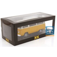 KKScale VW T2b Kombi gelb/weiß 1/18 mit Fuchsfelgen