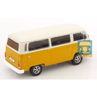 KKScale VW T2bKombi gelb/weiß 1/18 mit Fuchsfelgen