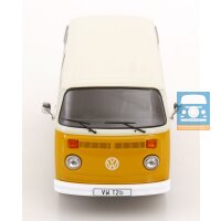 KKScale VW T2bKombi gelb/weiß 1/18 mit Fuchsfelgen