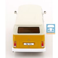 KKScale VW T2bKombi gelb/weiß 1/18 mit Fuchsfelgen