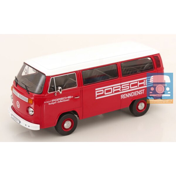 KKScale VW T2bKombi "Porsche Renndienst" 1/18