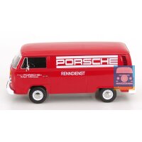 KKScale VW T2b Kasten "Porsche Renndienst" 1/18