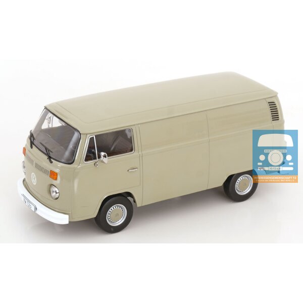 KKScale VW T2b Kasten grau 1/18
