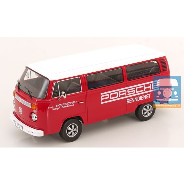 KKScale VW T2bKombi "Porsche Renndienst" mit Fuchsfelgen 1/18