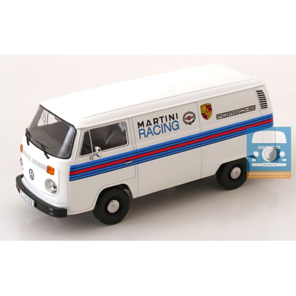 KKScale VW T2b Box "Martini Racing" wit 1/18