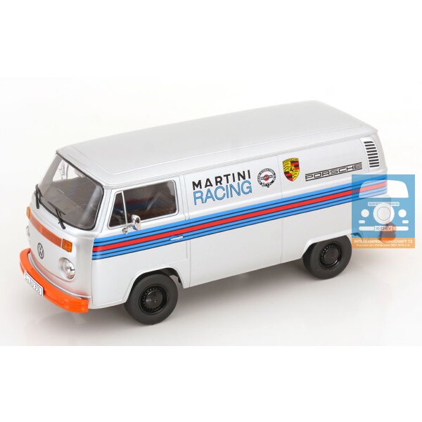 KKScale VW T2bKasten "Martini Racing" silber 1/18