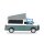 Herpa Volkswagen (VW) T6.1 California, Candy Weiß / Bay Leaf Green metallic