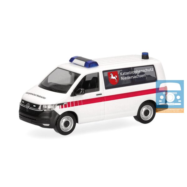Herpa VW T6.1 Bus "Katastrophenschutz Niedersachsen" (Niedersachsen/Celle)